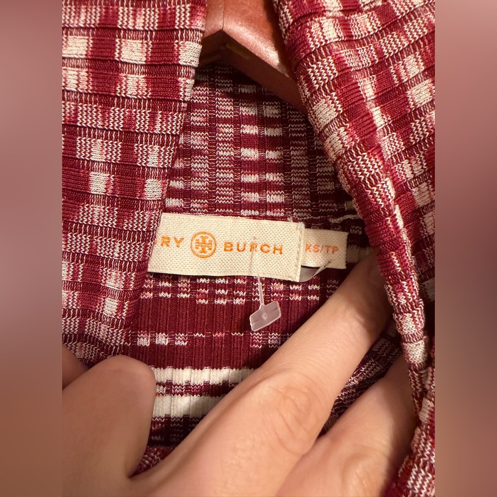 Nwot Tory Burch Julie turtleneck Sweater size Xs - Picture 6 of 7